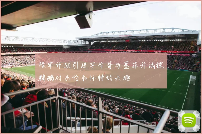 绿军计划引进字母哥与墨菲并试探鹈鹕对杰伦和怀特的兴趣